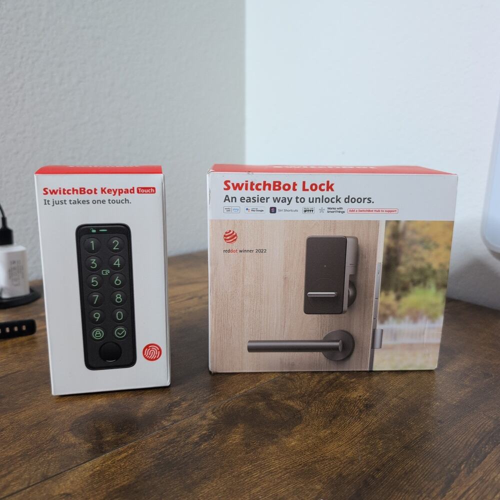 SwitchBot Lock Pro Keypad Touch Smart Lock Matter Open Box